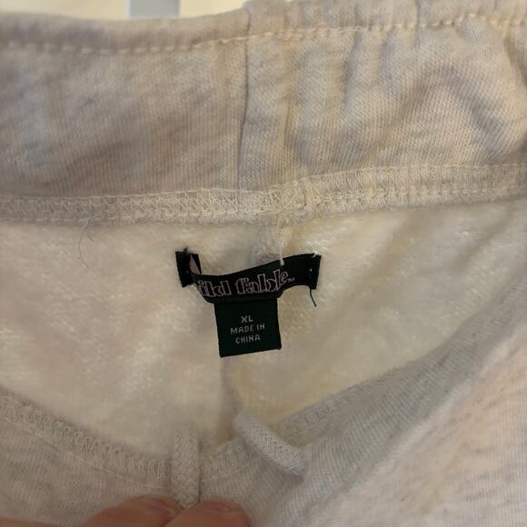 Wild Fable NWT Women's Light Gray High Rise Sweat Pants Size XL - Picture 4 of 8